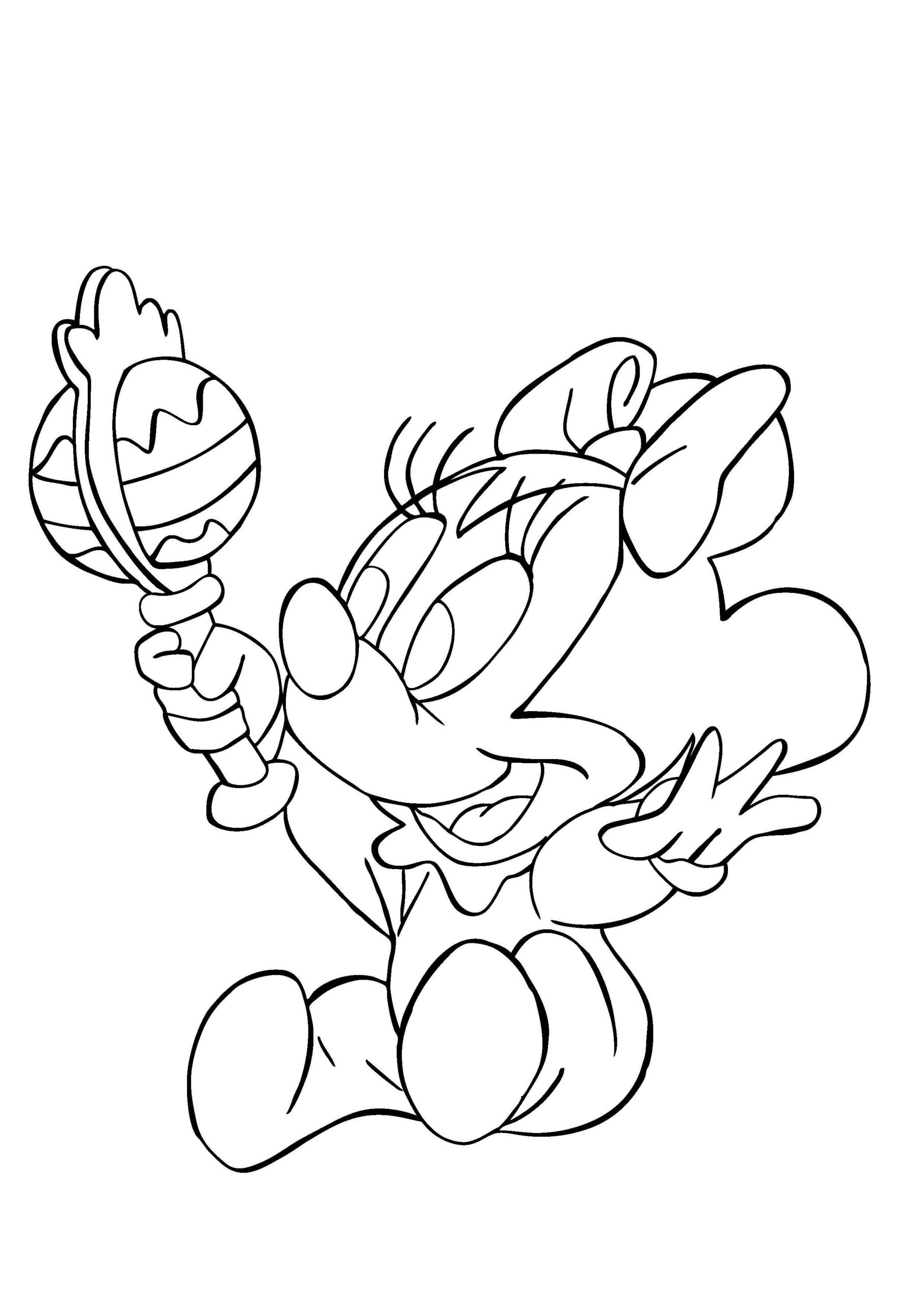 Coloring Pages Minnie Mouse Printable