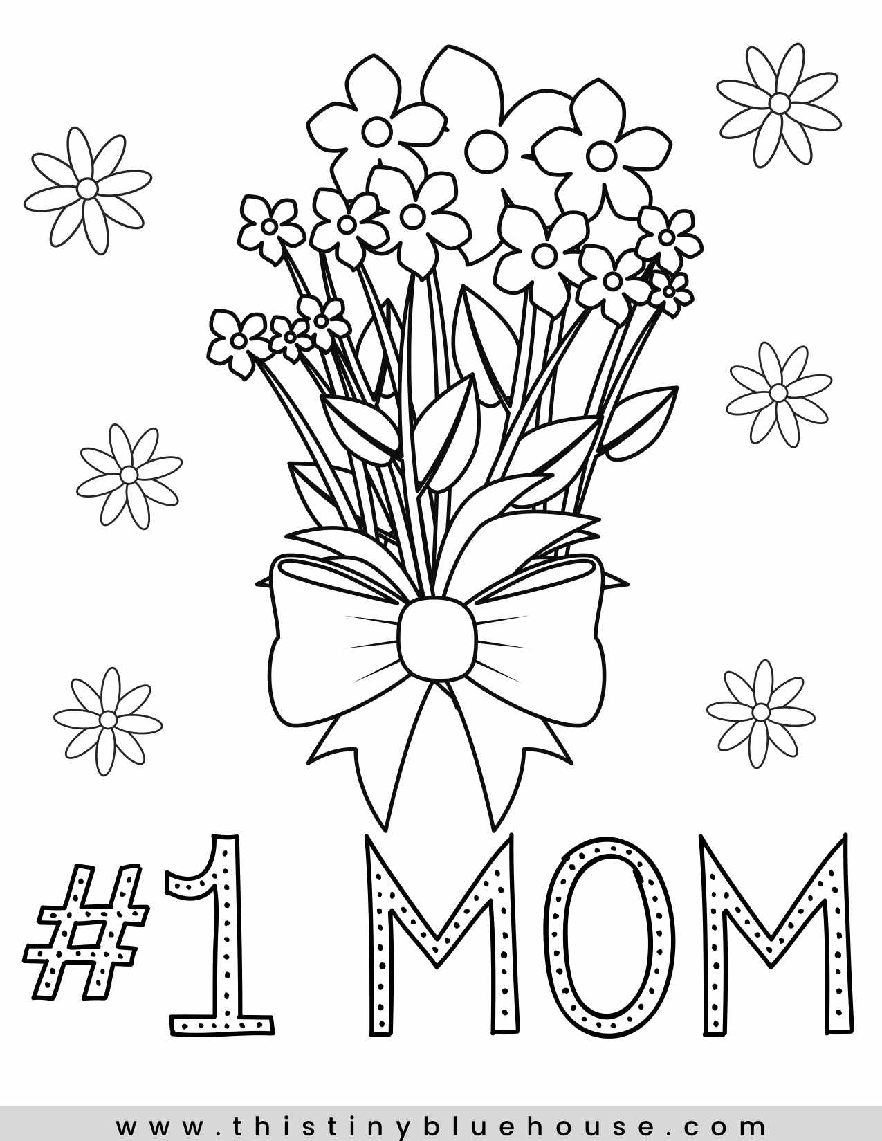 Free Printable Mother S Day Coloring Pages