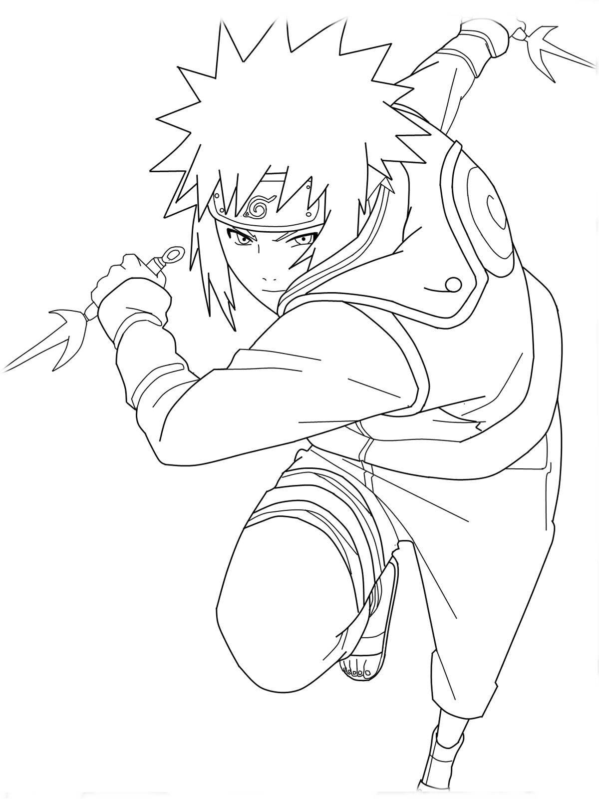 Printable Naruto Coloring Pages