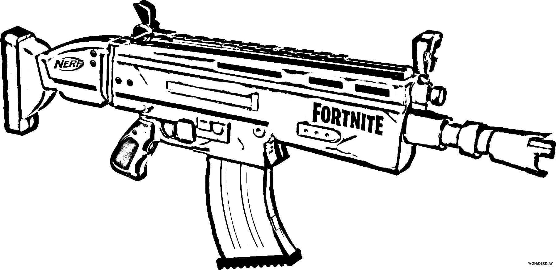Free Printable Nerf Gun Coloring Pages Printable Word Searches