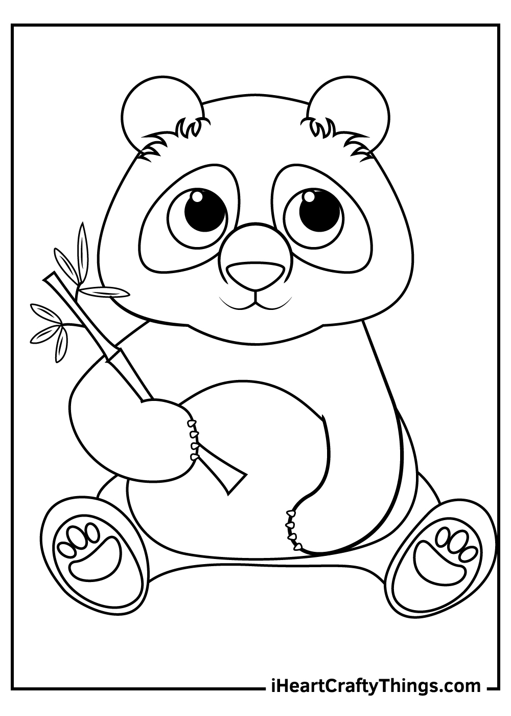 Panda Coloring Pages Free Printable