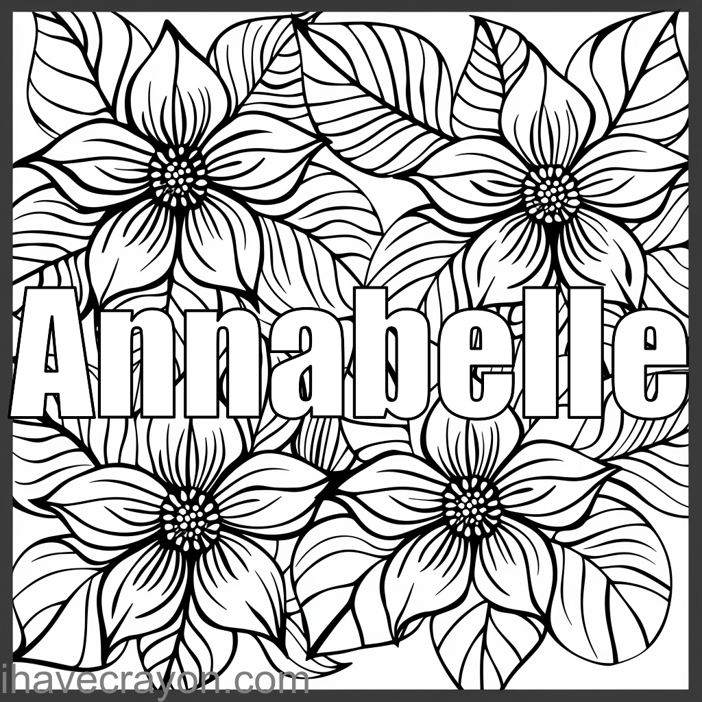 Free Printable PDF Annabelle Coloring Pages Download Now