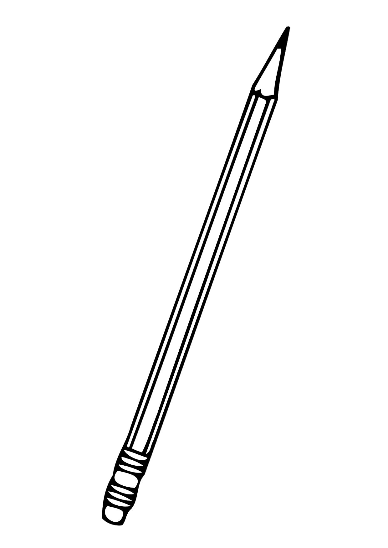 Free Printable Pencil Coloring Pages