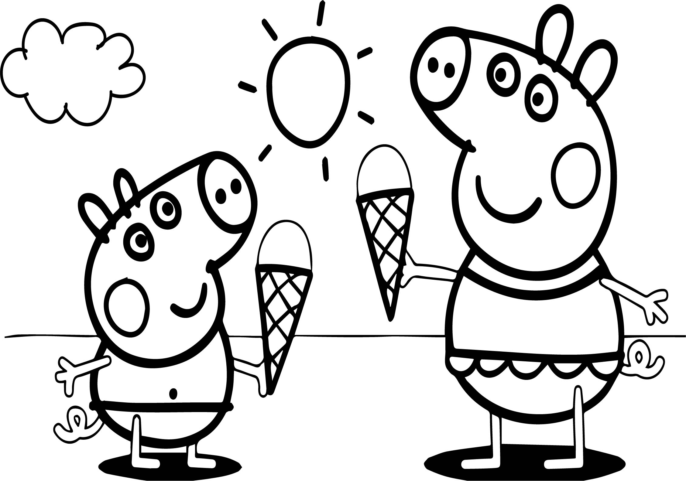 Free Printable Pig Coloring Pages At GetDrawings Free Download