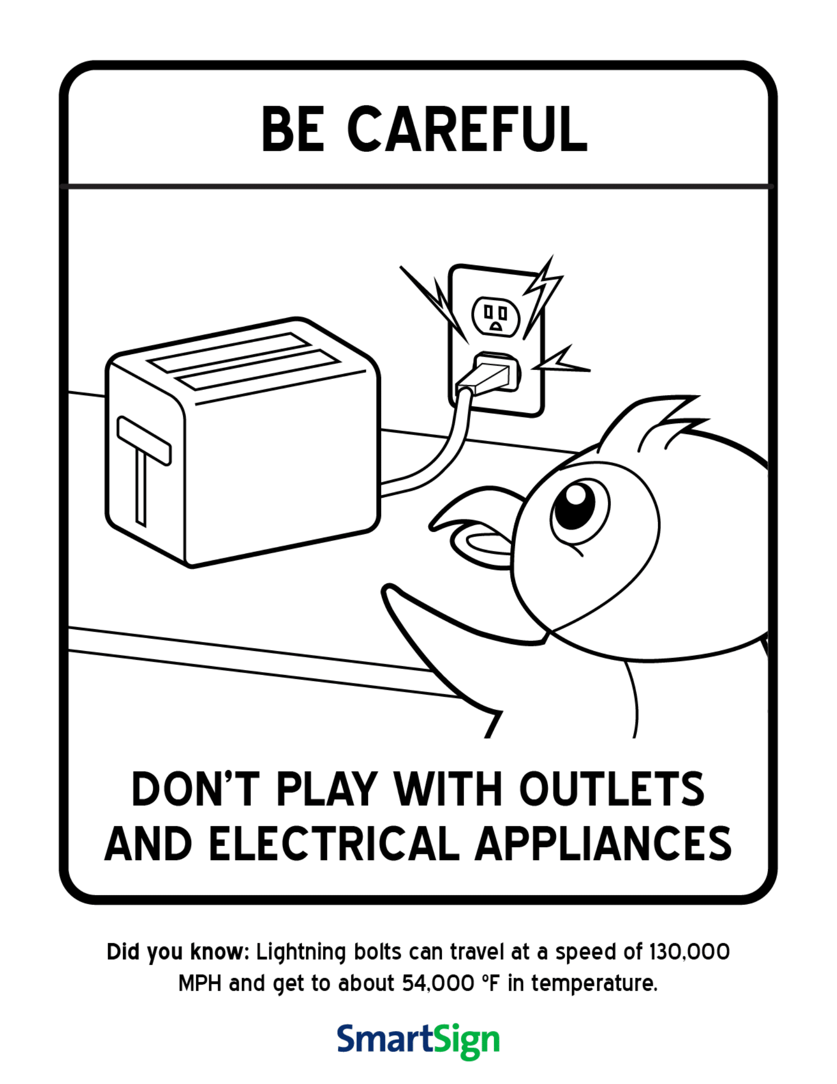 Free Printable Safety Coloring Pages
