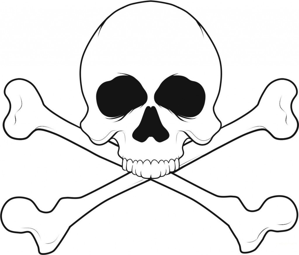 Printable Sppanish Skull Coloring Pages