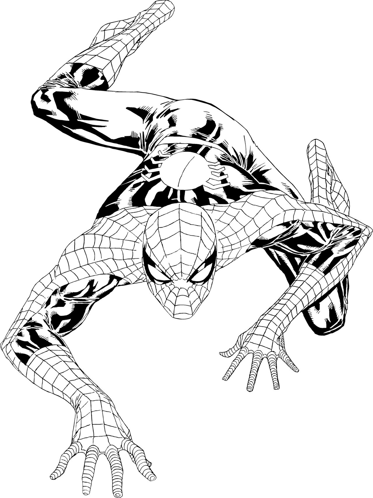 Spider Man Coloring Pages Printable