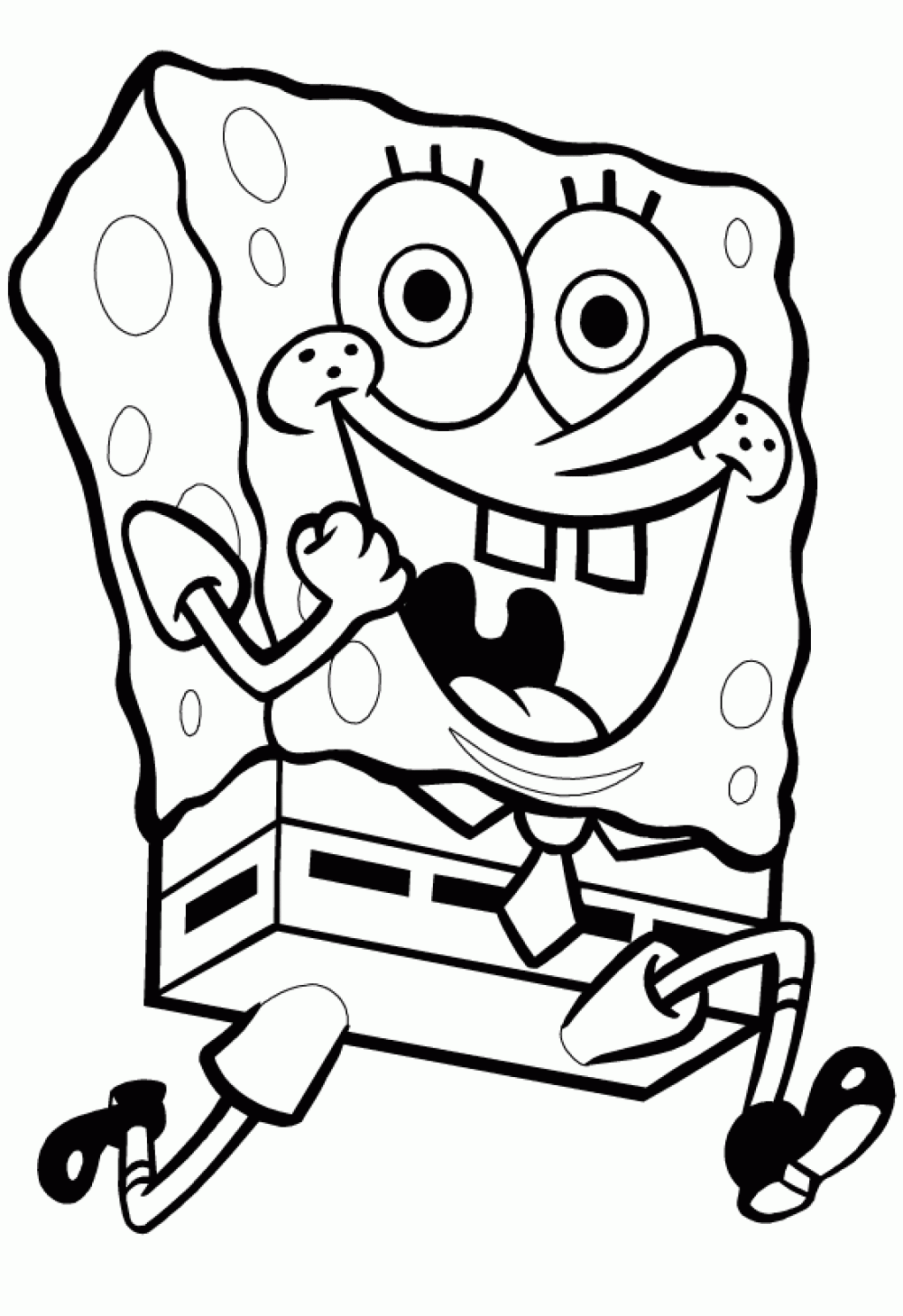 Printable Spongebob Coloring Pages