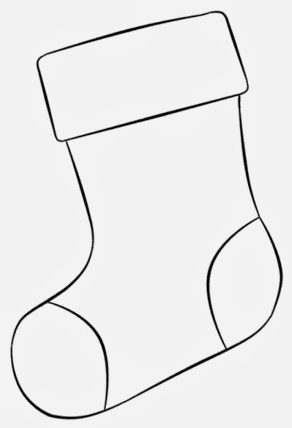 Free Printable Stocking Coloring Pages