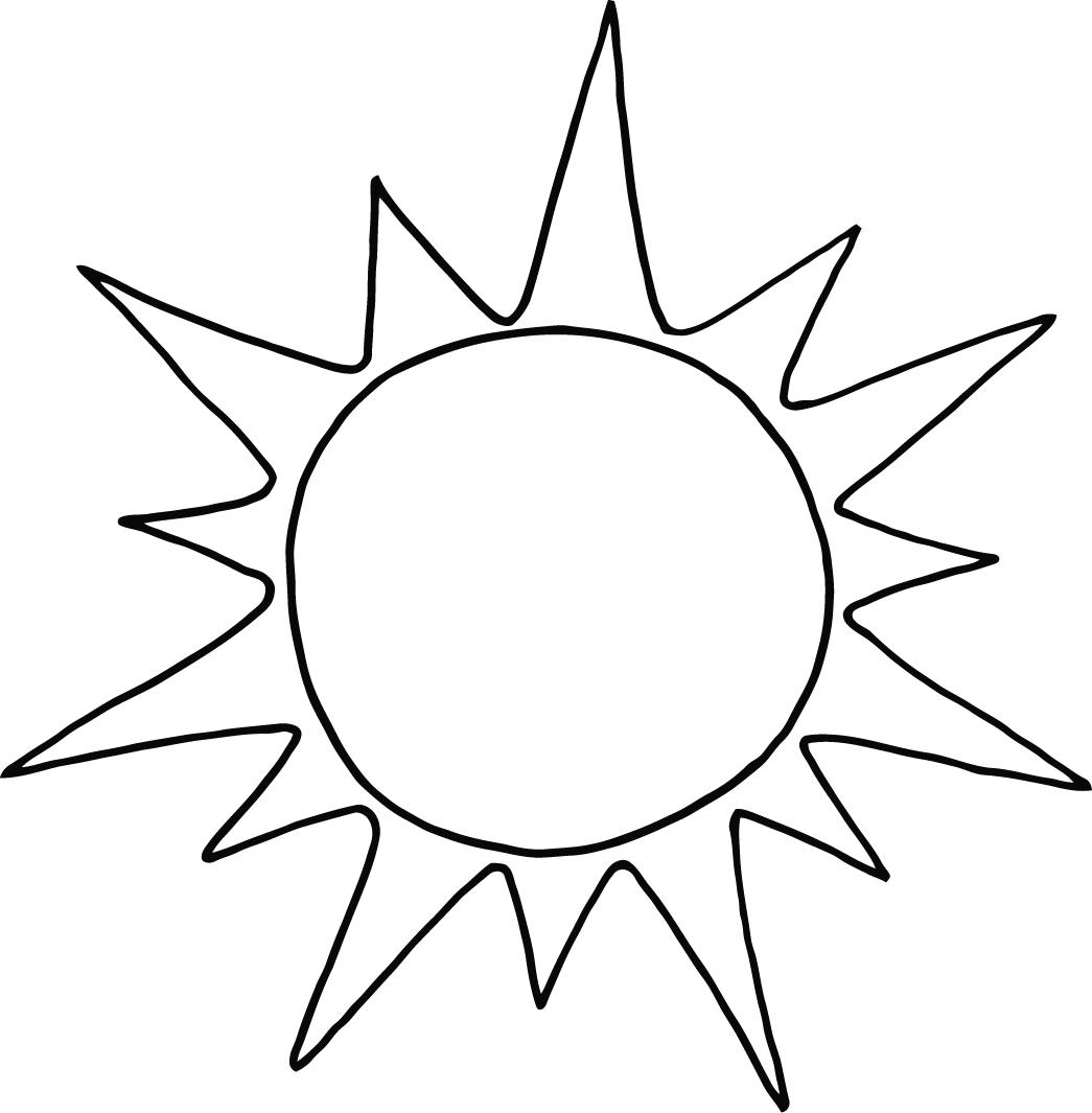 Free Printable Sun Coloring Pages