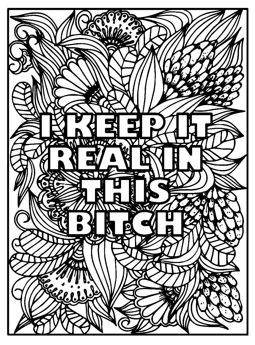 Free Printable Swear Words Coloring Pages Free Printable Coloring Pages
