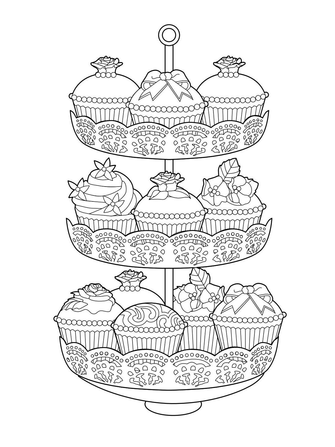 Free Printable Tea Party Coloring Pages