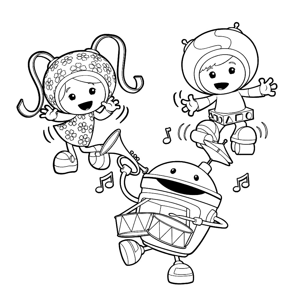 Free Printable Team Umizoomi Coloring Pages For Kids