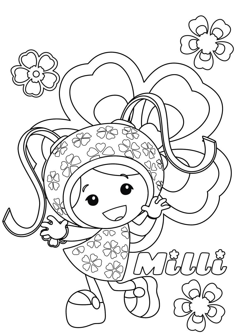 Free Printable Team Umizoomi Coloring Pages For Kids