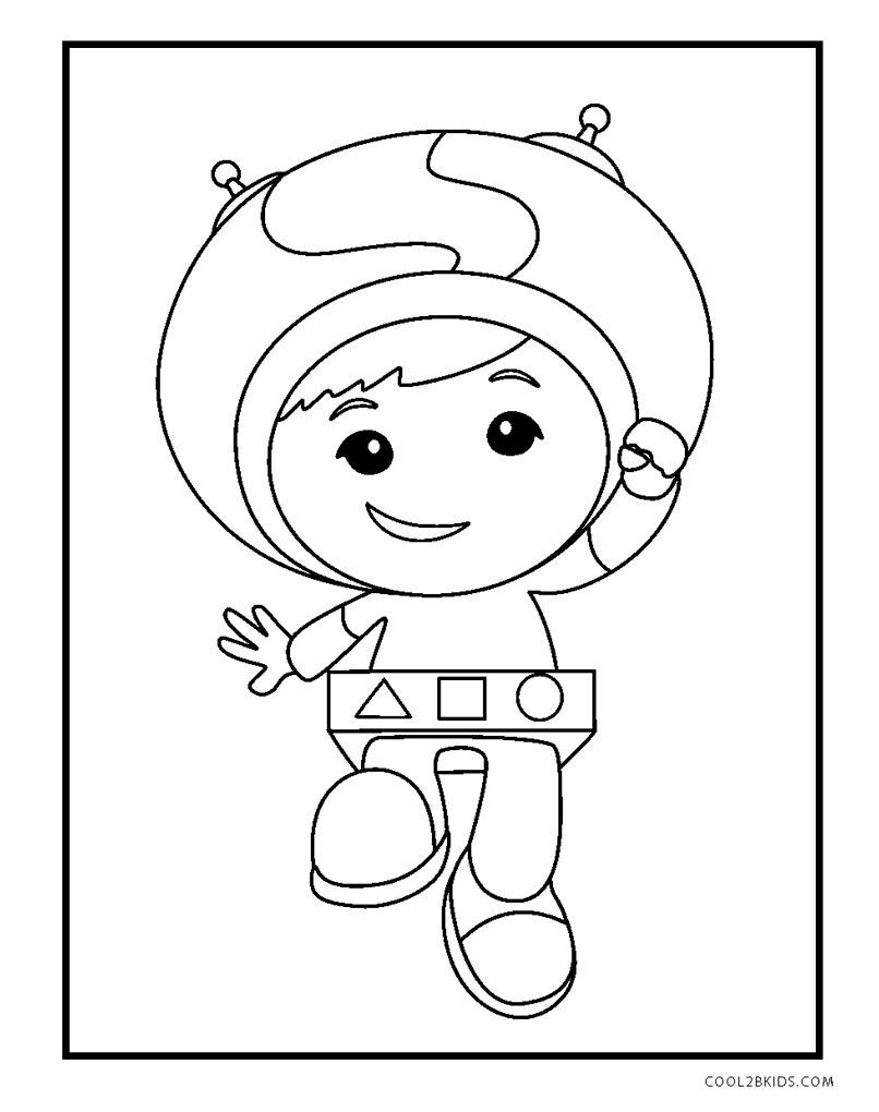 Free Printable Team Umizoomi Coloring Pages For Kids