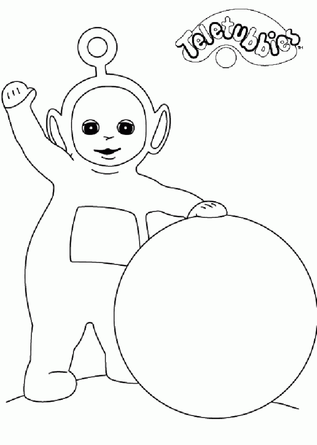 Free Printable Teletubbies Coloring Pages For Kids