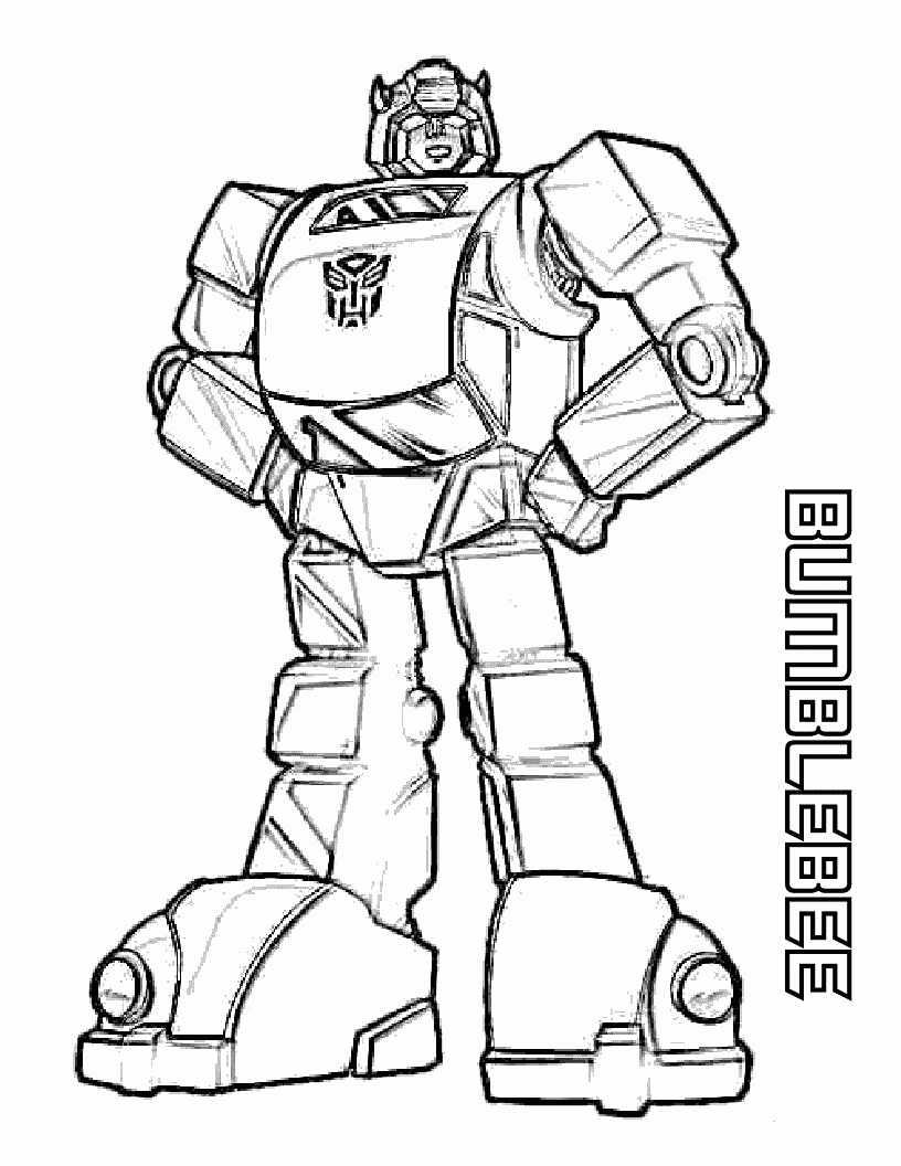 Printable Transformer Coloring Pages
