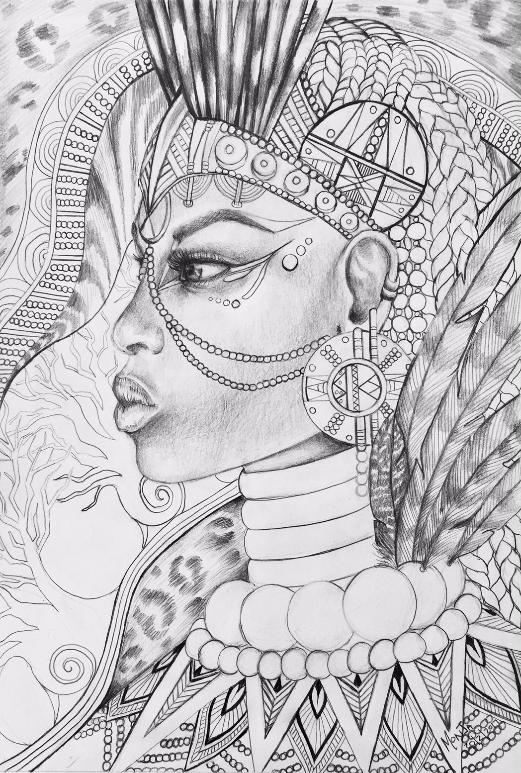 Free Printable Tribal Art Adult Coloring Pages Coloring Pages Ideas