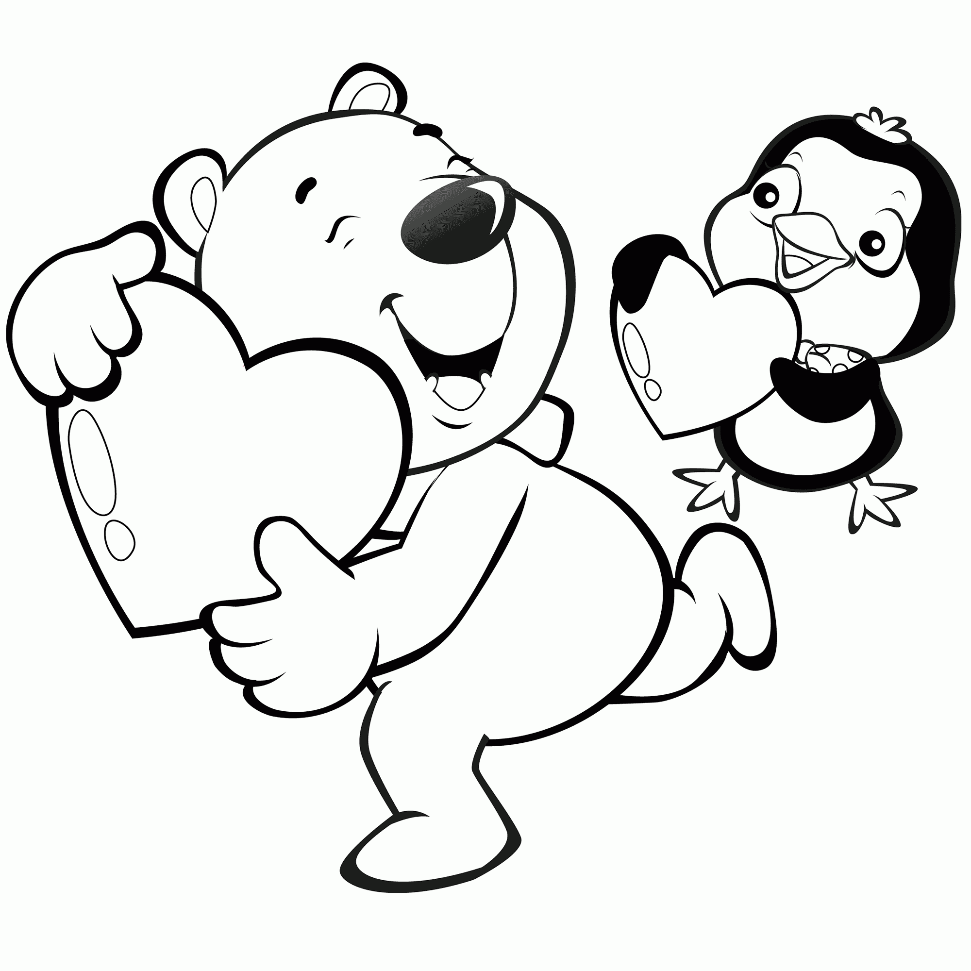 Valentines Coloring Pages Printable Free