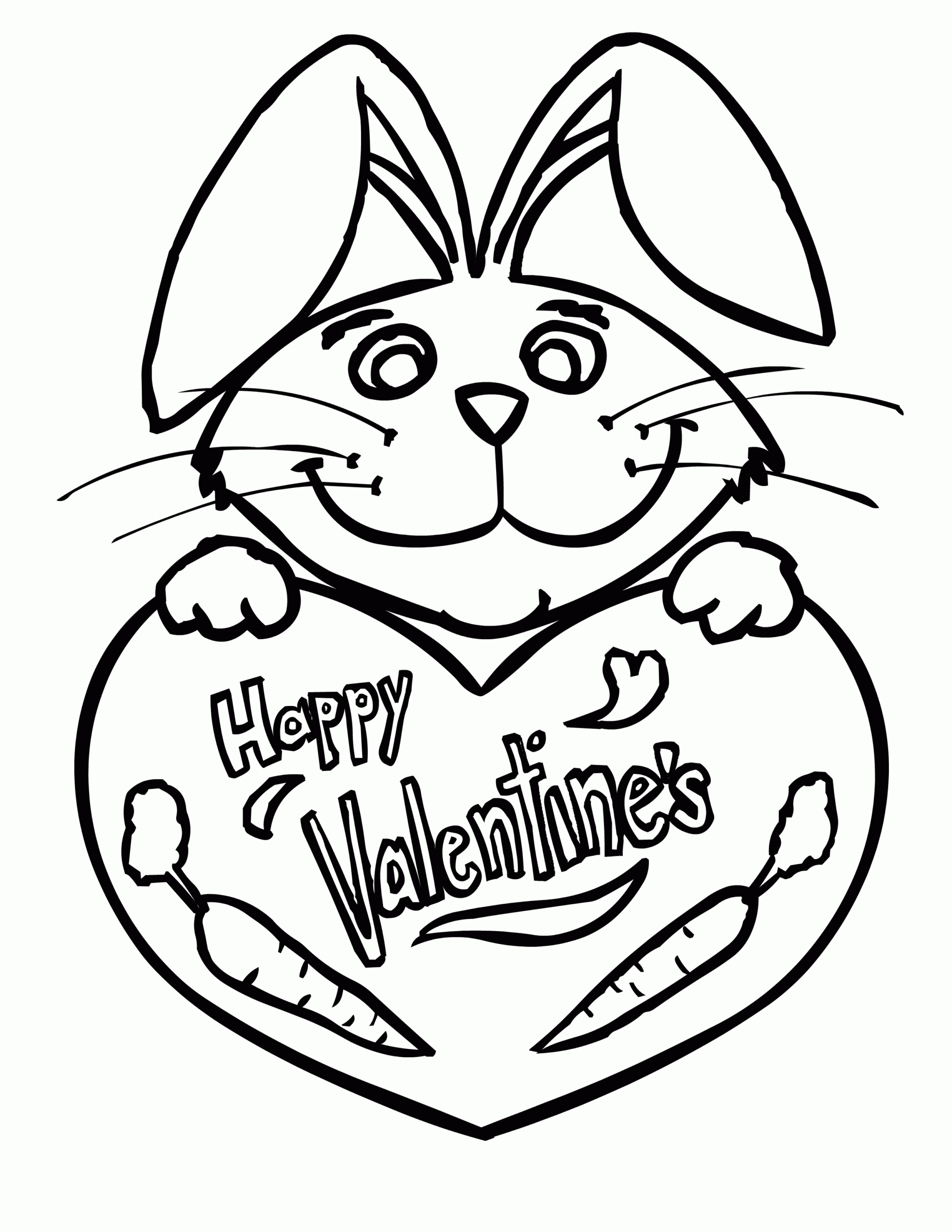 Valentines Day Coloring Pages Printable