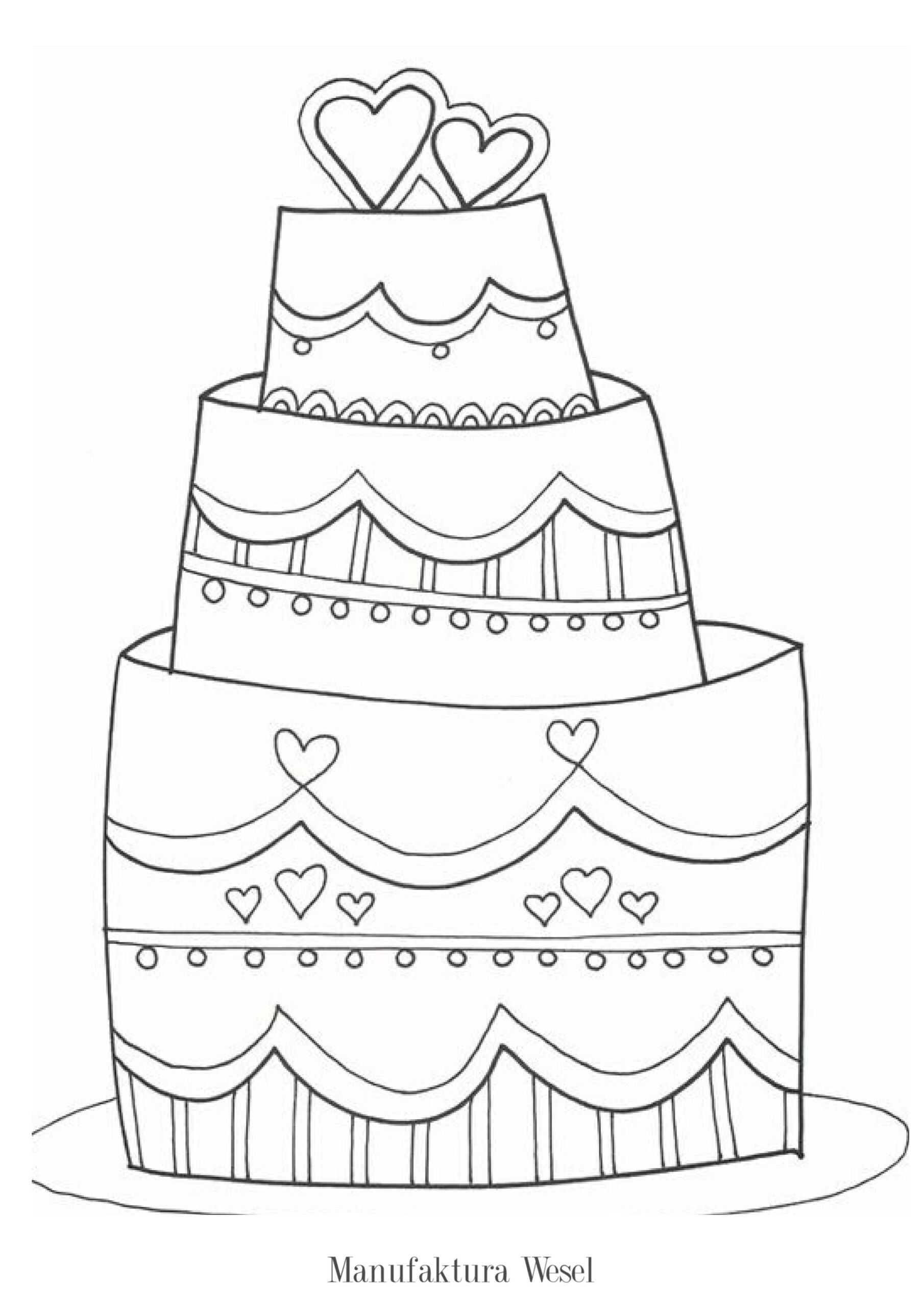 Wedding Printable Coloring Pages