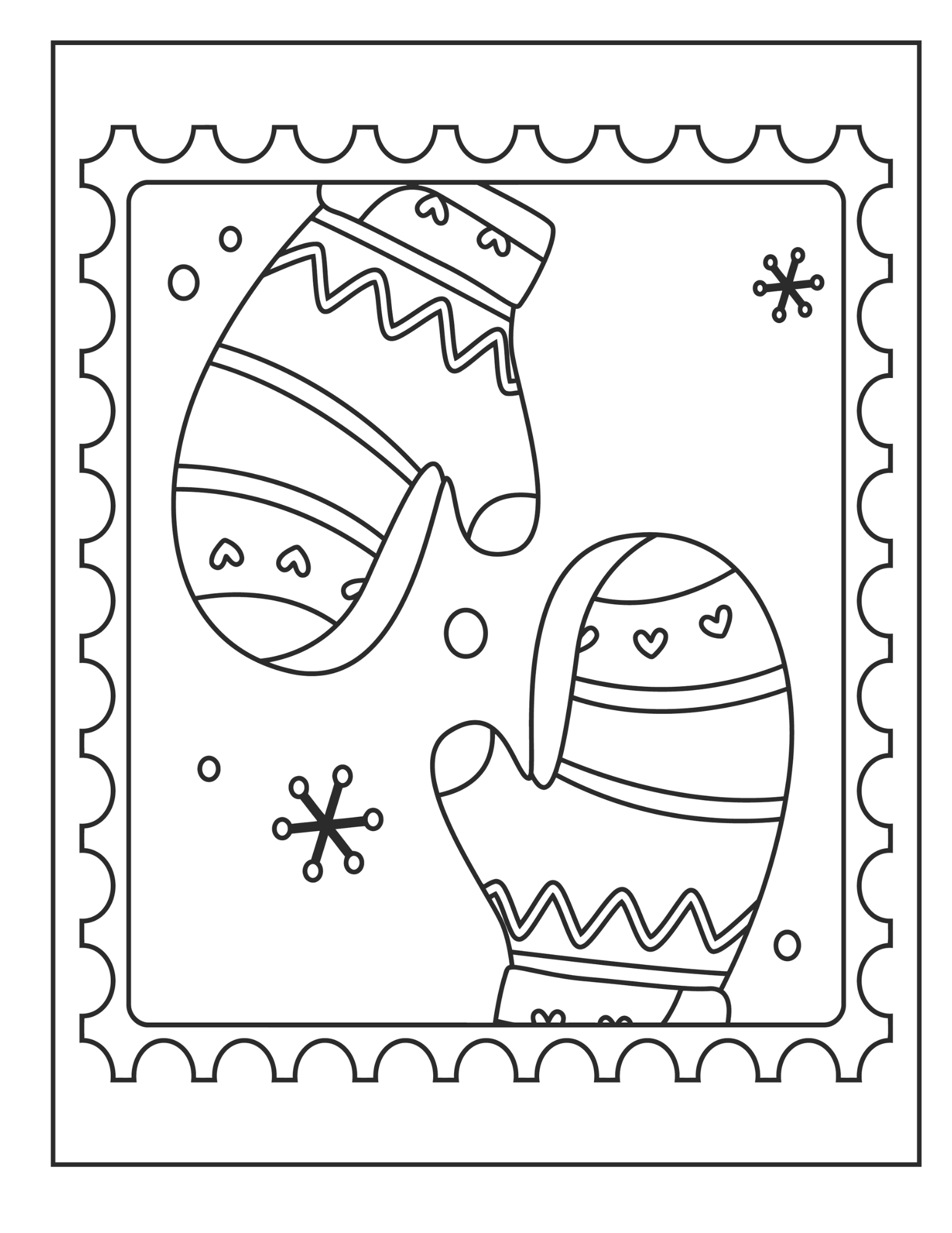 Free Printable Winter Coloring Pages For Kids