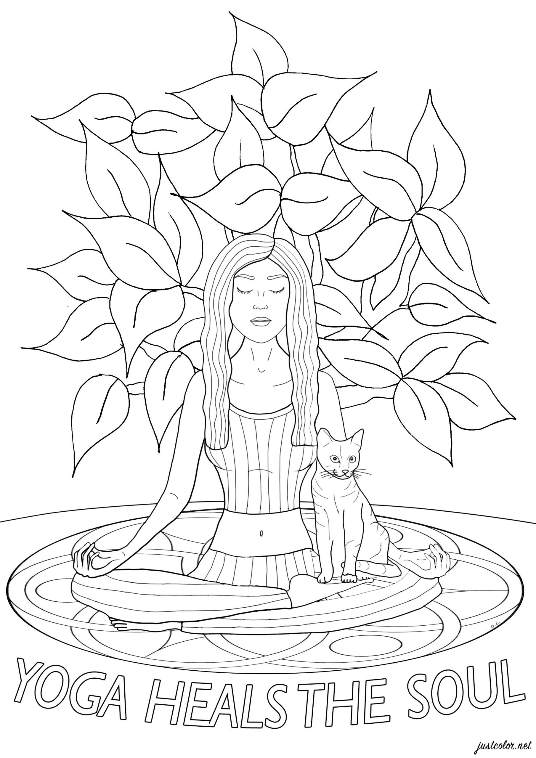Free Printable Yoga Coloring Pages For Kids Free Coloring Pages If You Are Interested In The