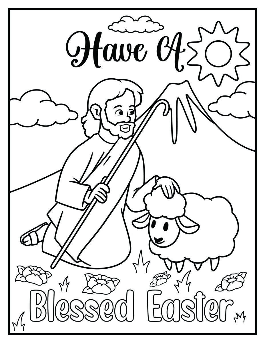 Free Religious Easter Coloring Pages 8 Printables Leap Of Faith Crafting