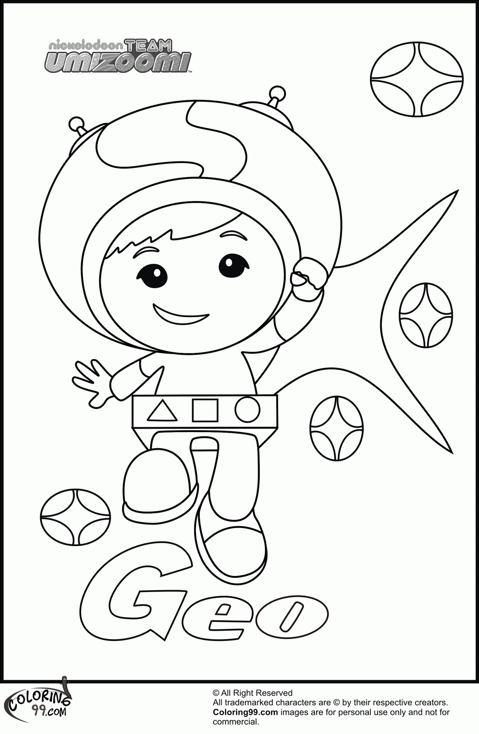 Free Team Umizoomi Coloring Pages Printable Coloring Home