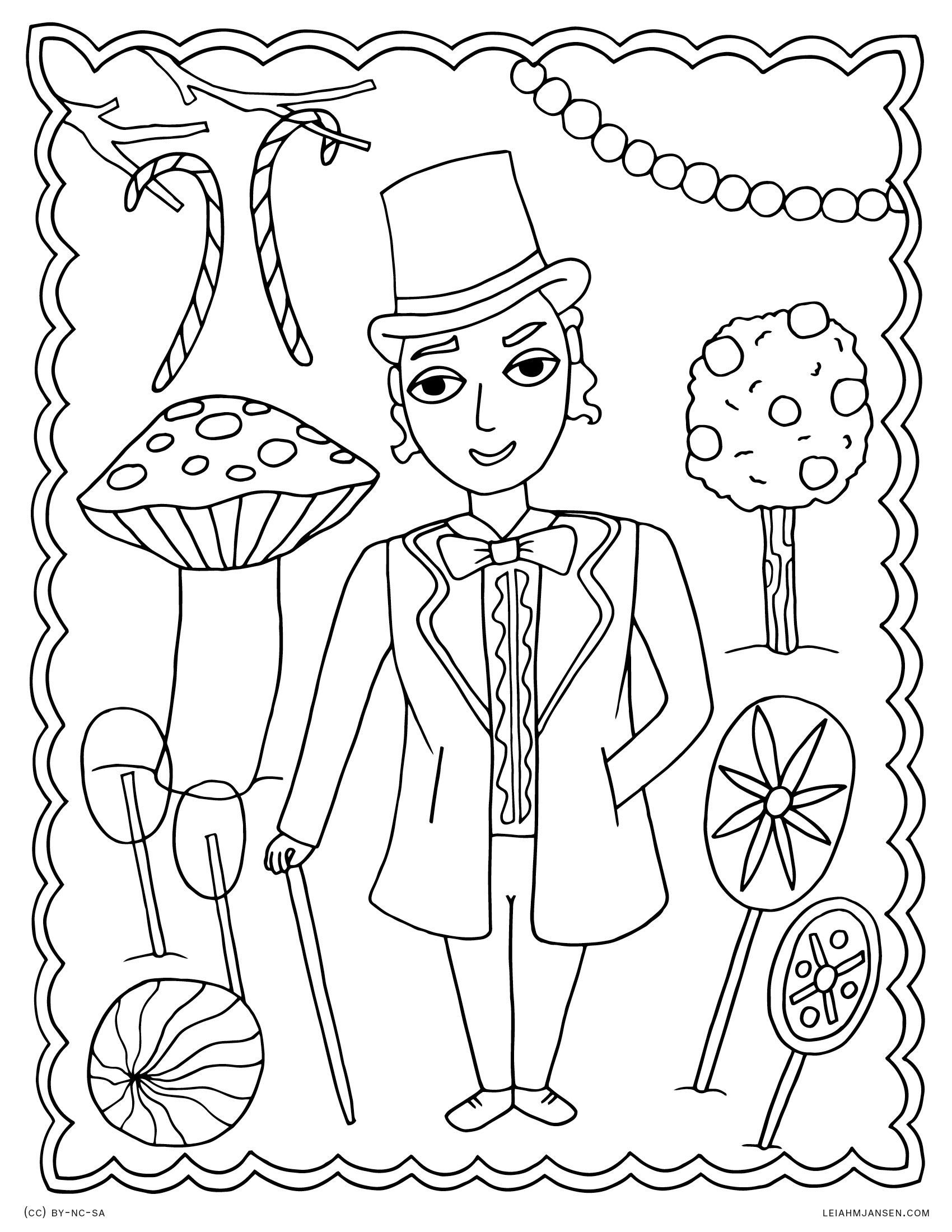 Free Willy Wonka Printables