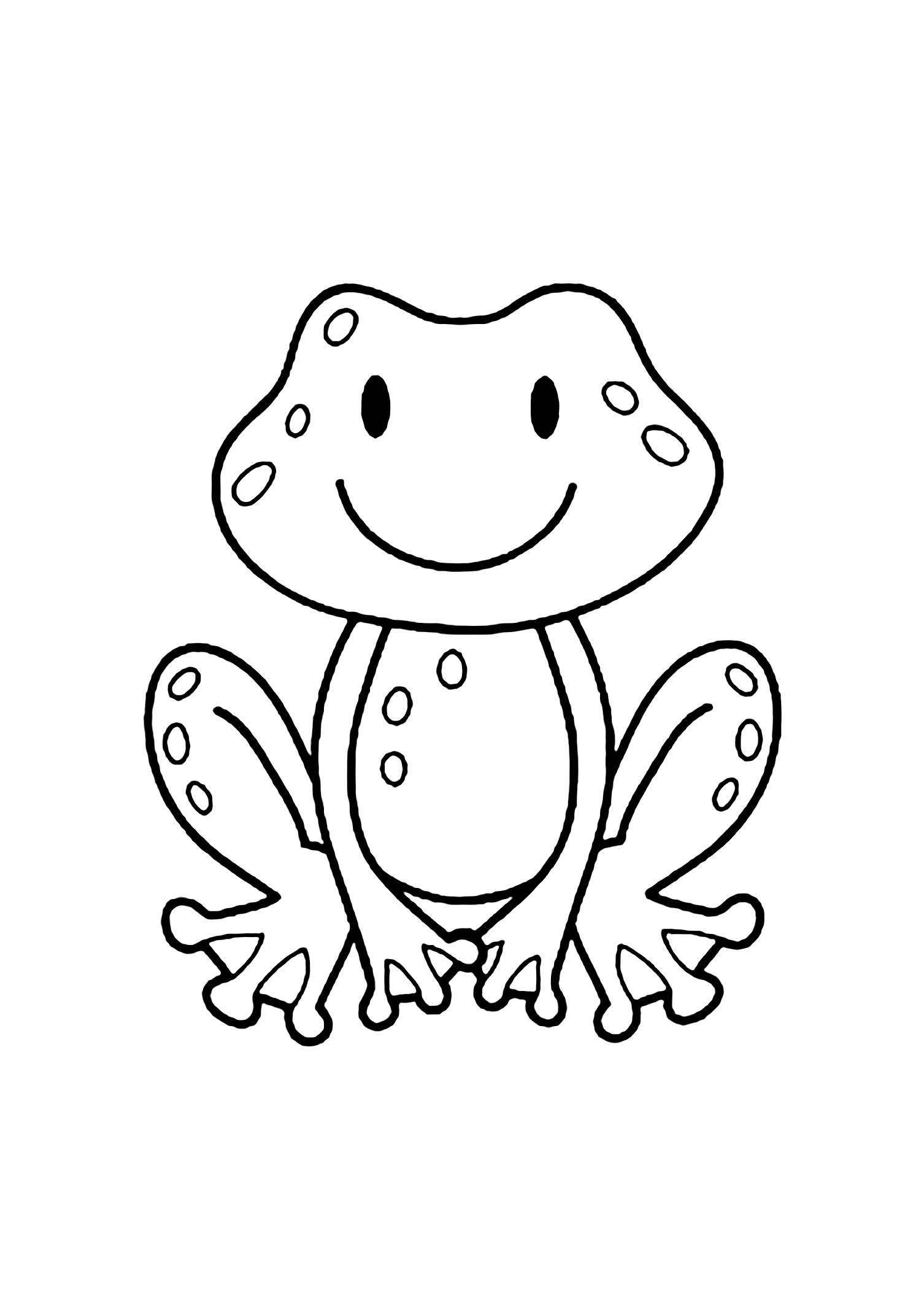 Frog Coloring Pages Printable