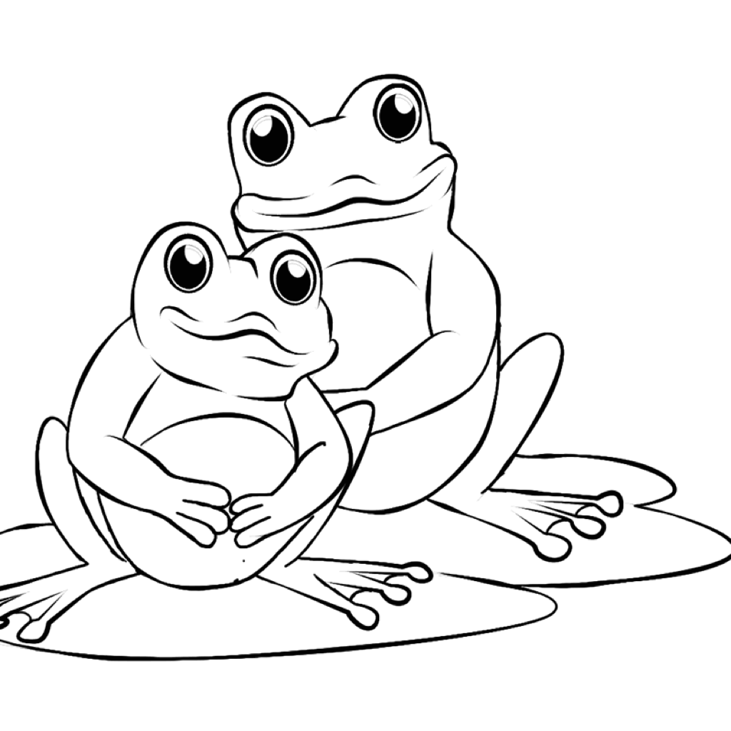 Frogs Coloring Pages To Download And Print For Free