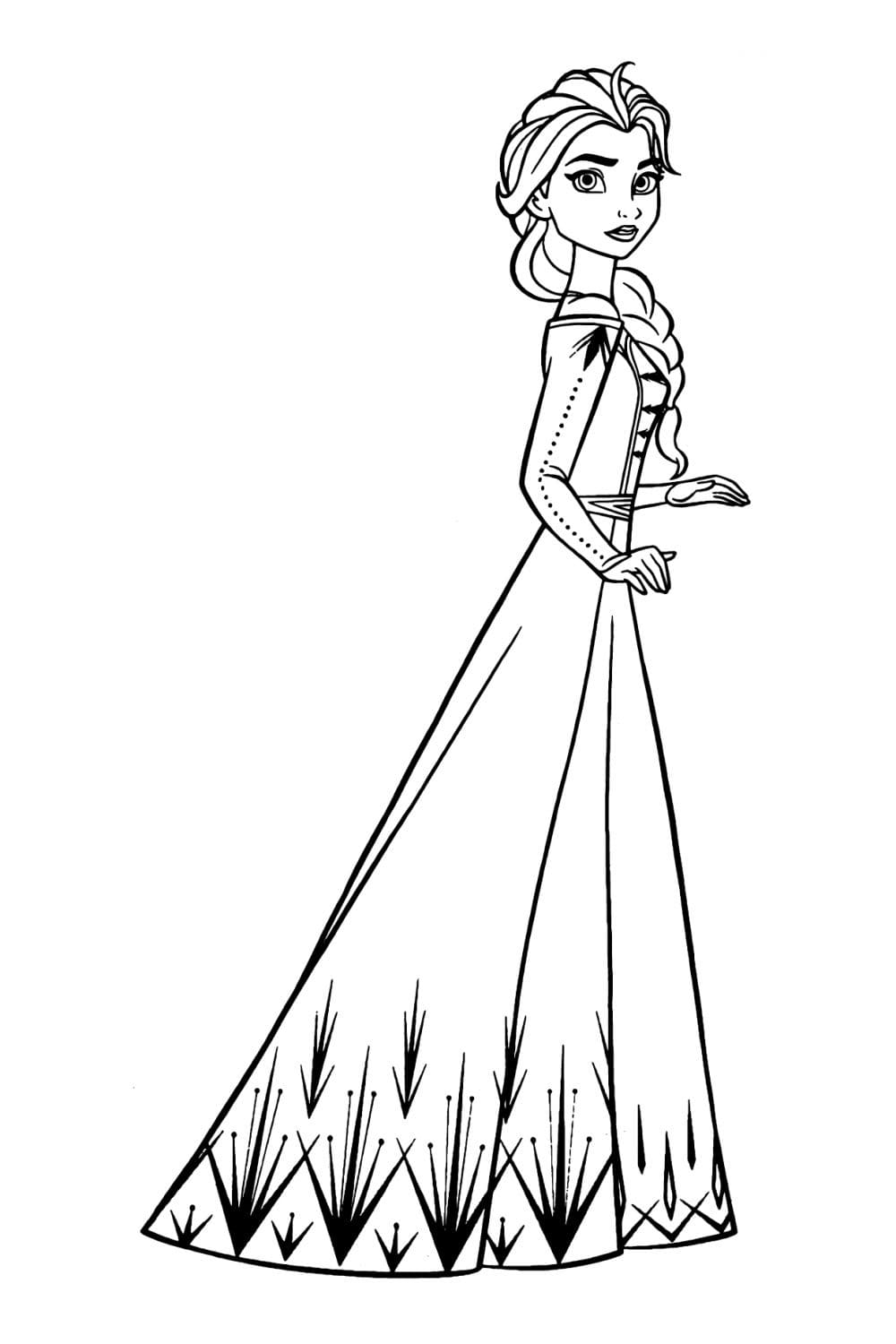 Frozen Coloring Pages Free Printable Coloring Pages For Kids
