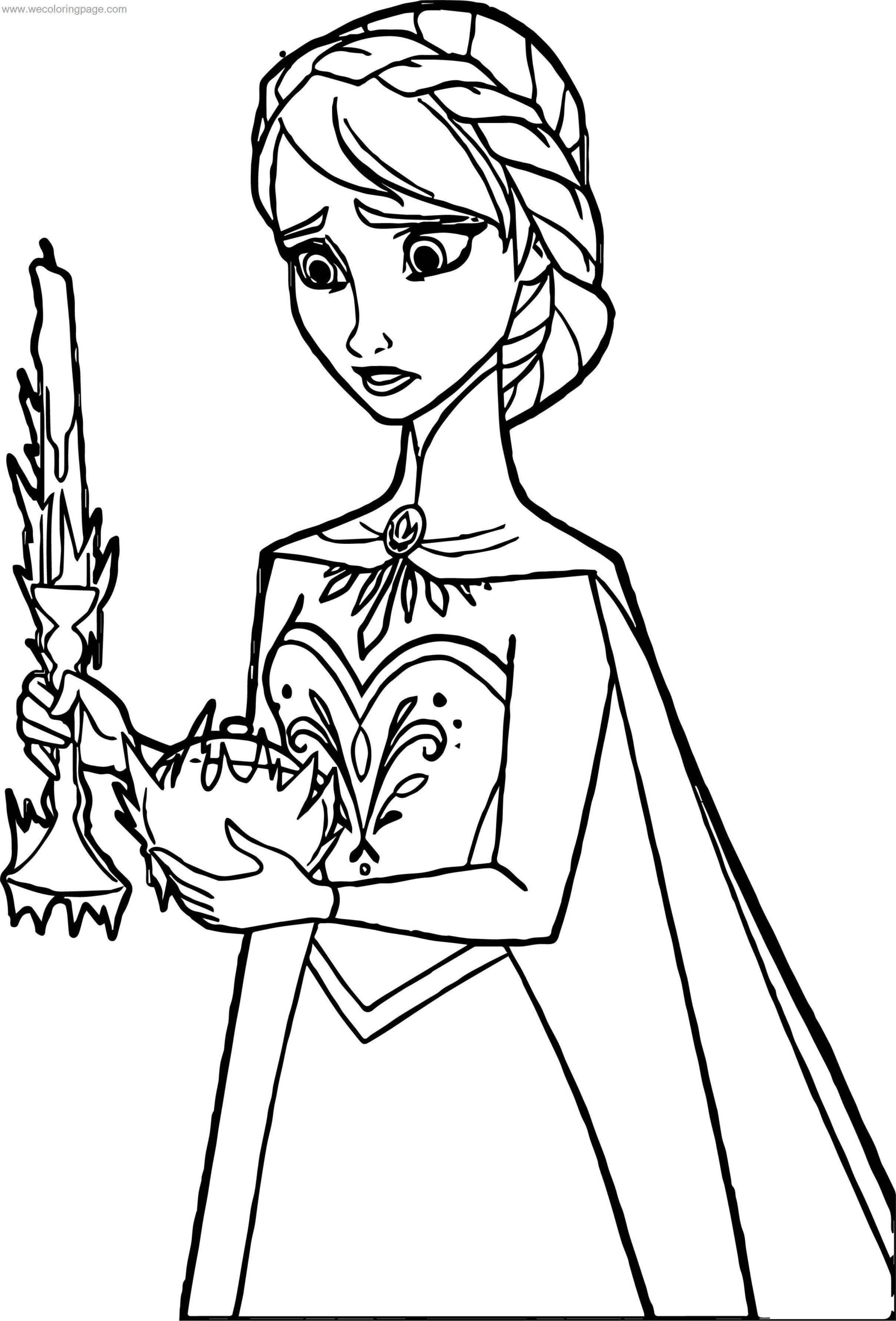 Printable Frozen Coloring Pages