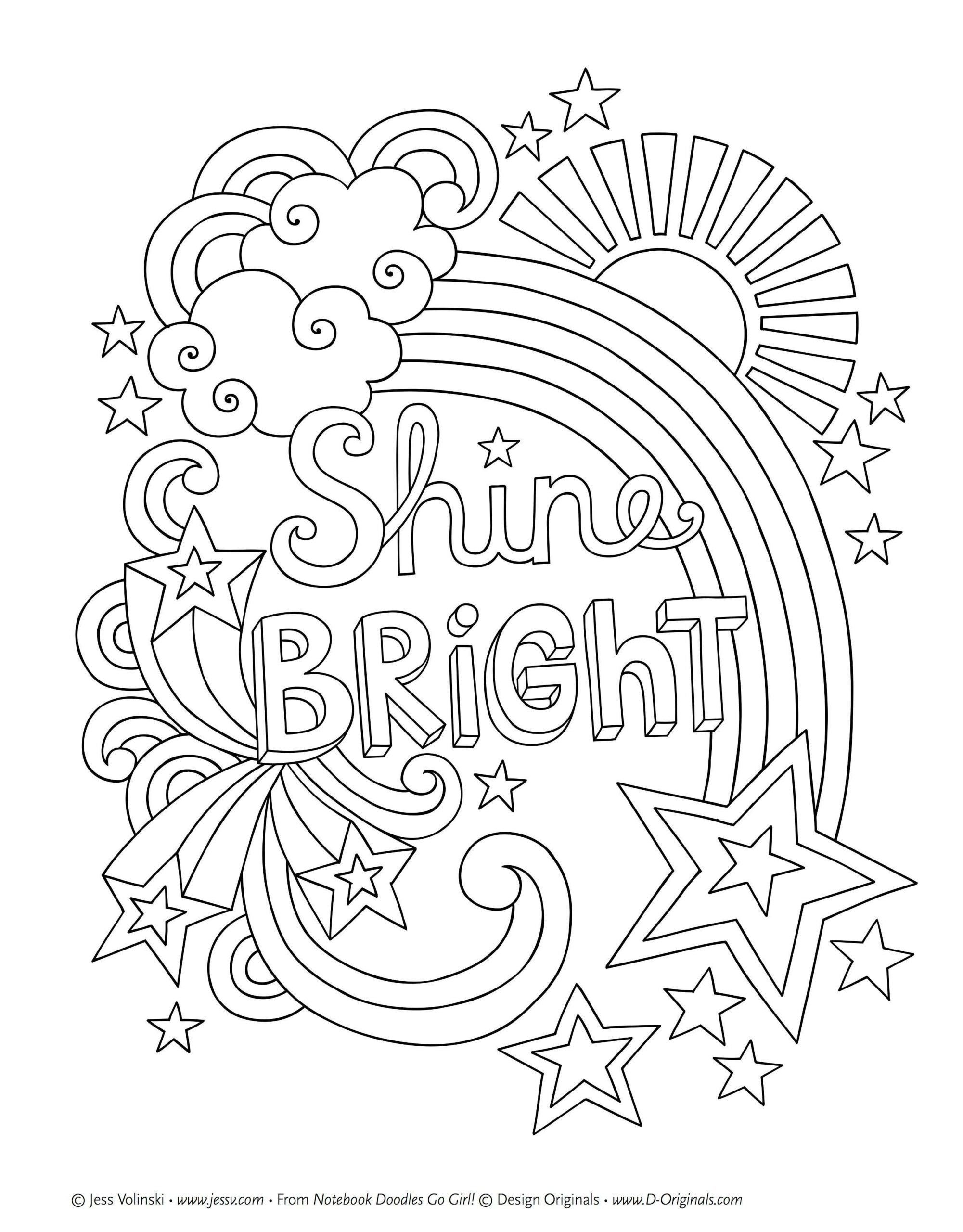Printable Full Page Coloring Pages