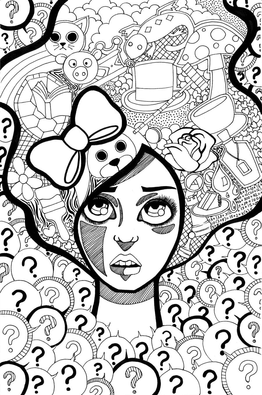 Funky Coloring Pages Printable