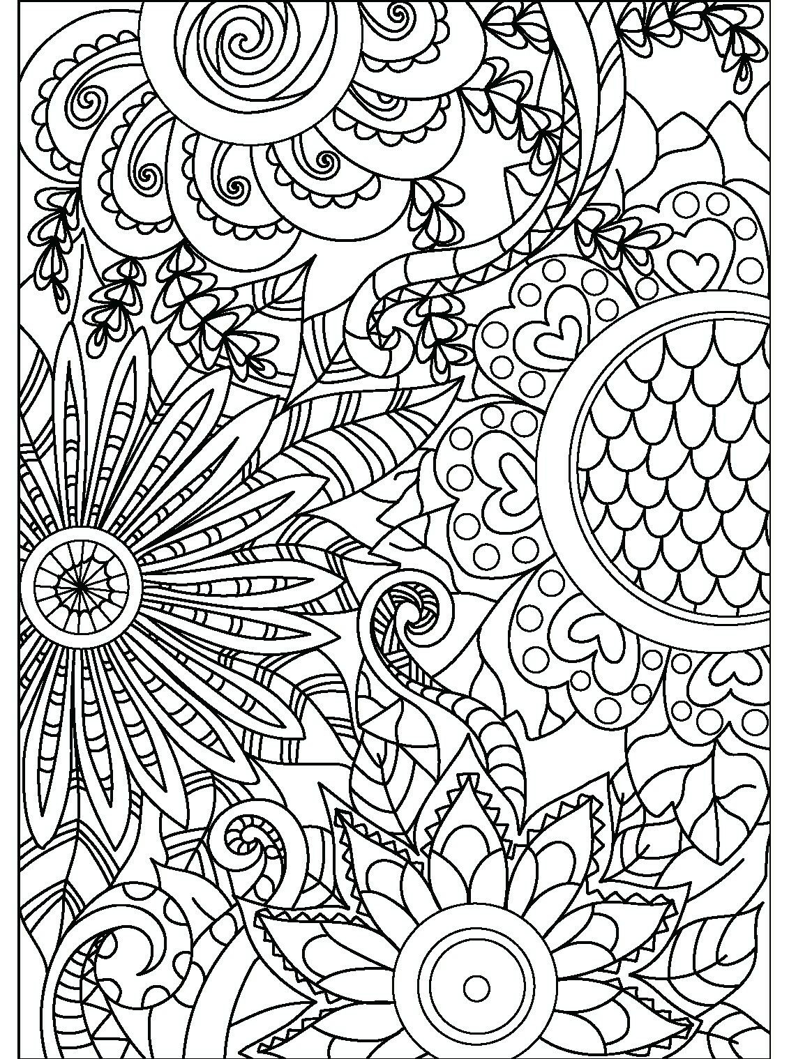 Gel Pen Coloring Pages Printable For Kids Coloring Pages Ideas