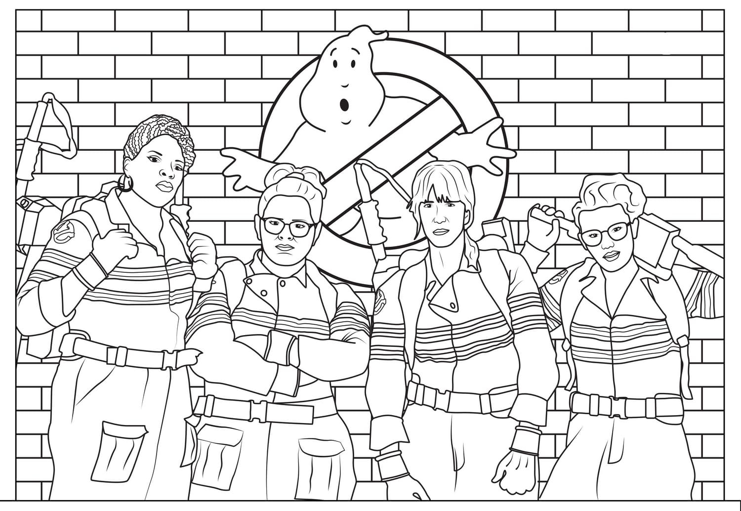 Ghostbusters Coloring Pages Free Coloring Pages WONDER DAY Coloring Pages For Children And