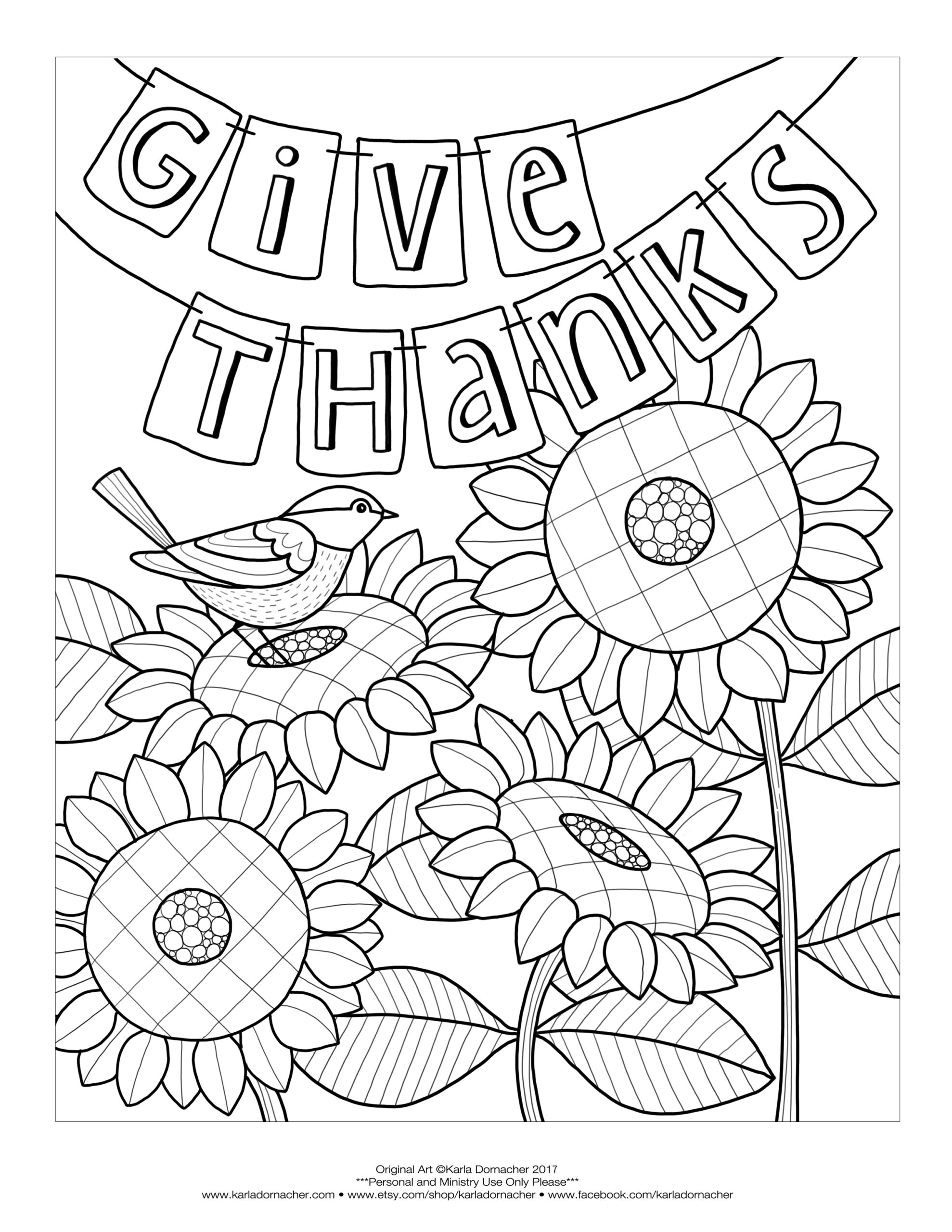 Give Thanks Freebie Jpg 2550 3300 Bible Coloring Pages Printables Bible Coloring