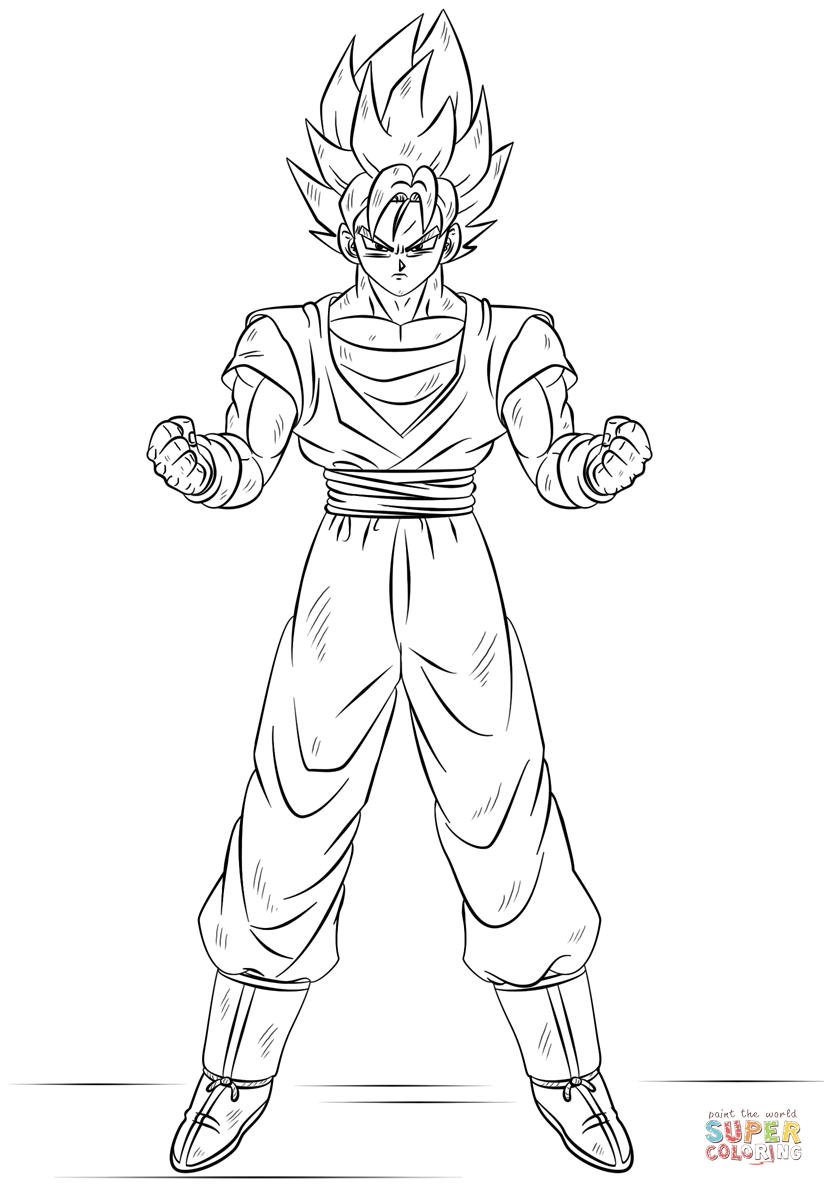 Goku Coloring Pages At GetColorings Free Printable Colorings Pages To Print And Color