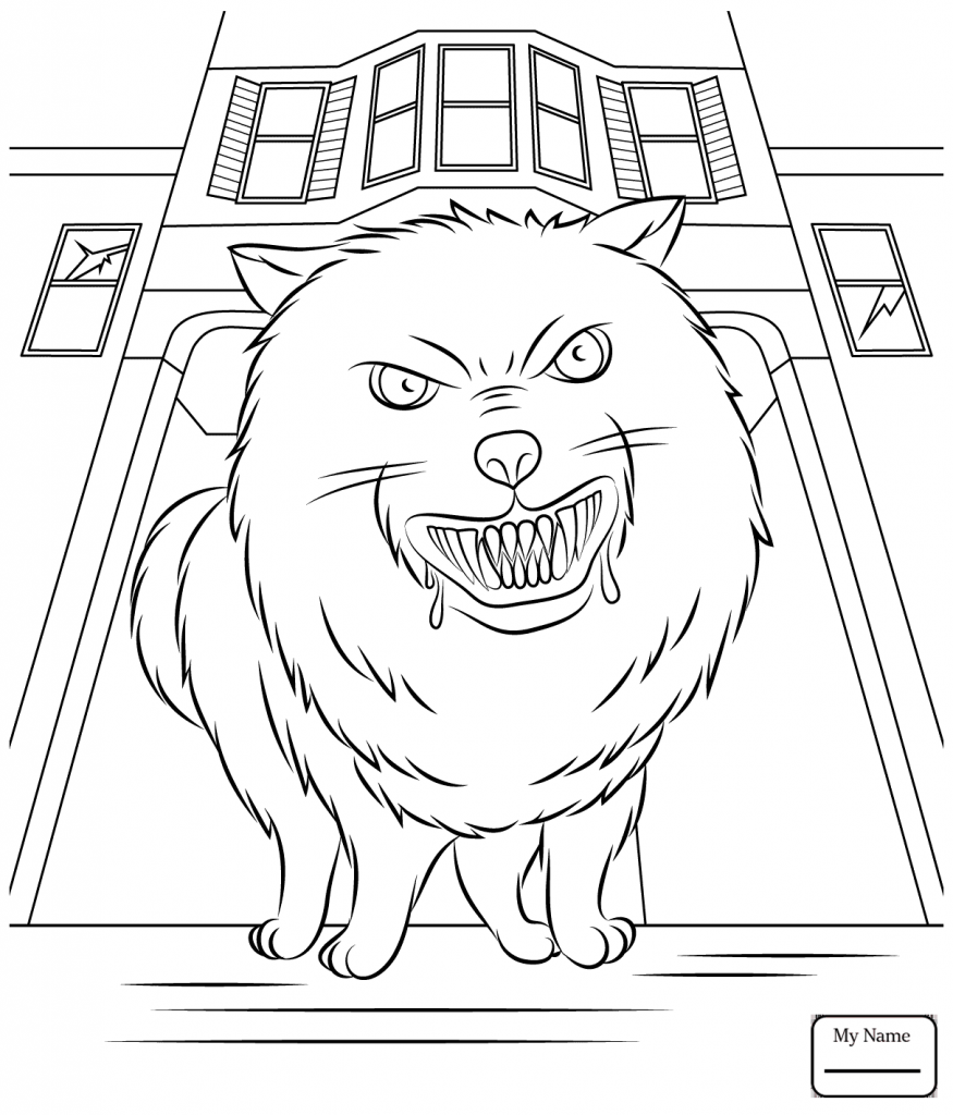 Goosebumps Coloring Pages Printable