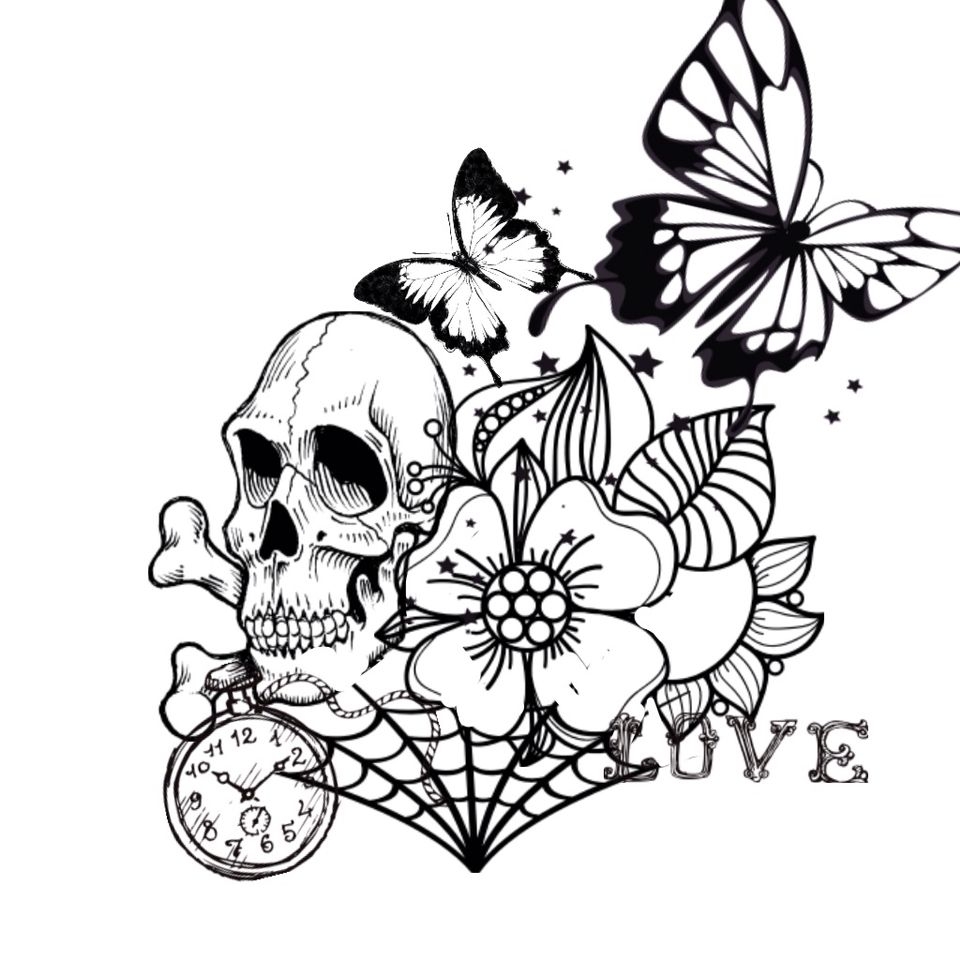 Gothic Art Coloring Pages