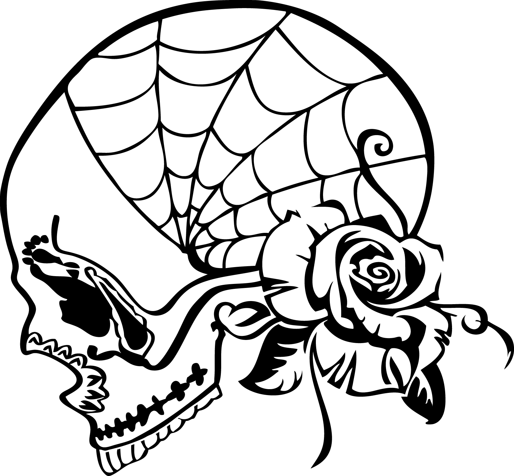 Gothic People Colouring Pages Page Id 55431 Uncategorized Skull Coloring Pages Cool