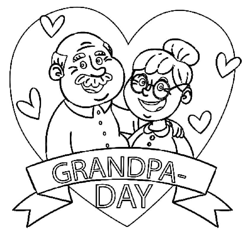 Grandparents Day 6 Coloring Page Free Printable Coloring Pages For Kids