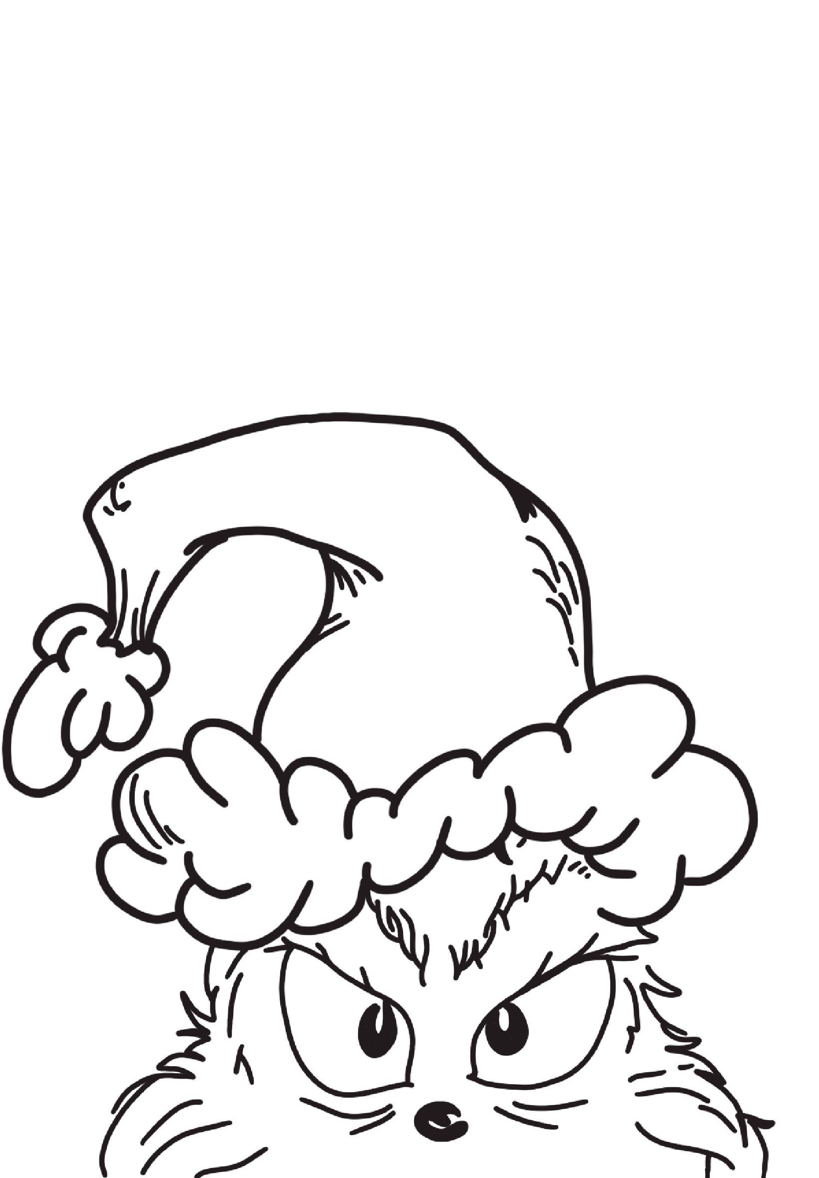 Grinch Printable Coloring Pages 4 Pages Etsy UK