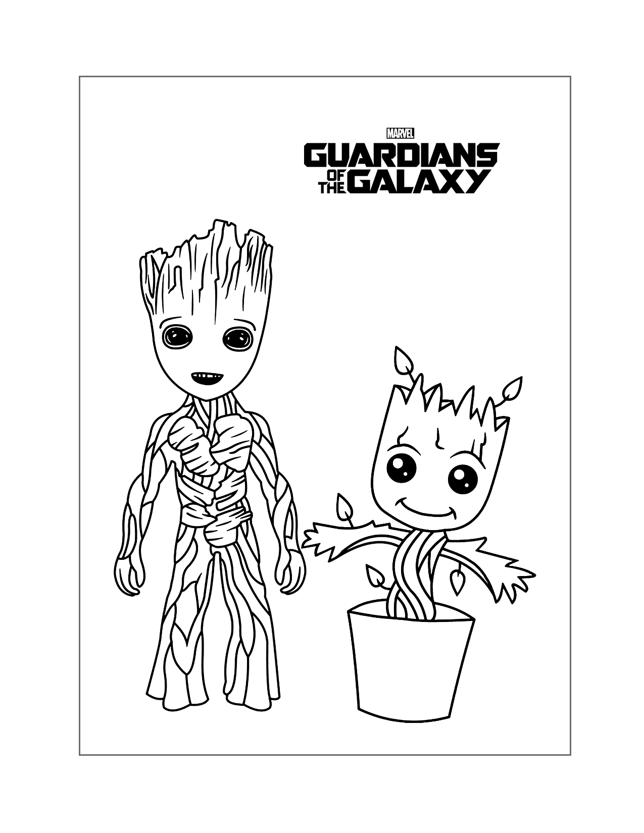 Guardians Of The Galaxy Coloring Pages Printable Coloring Pages