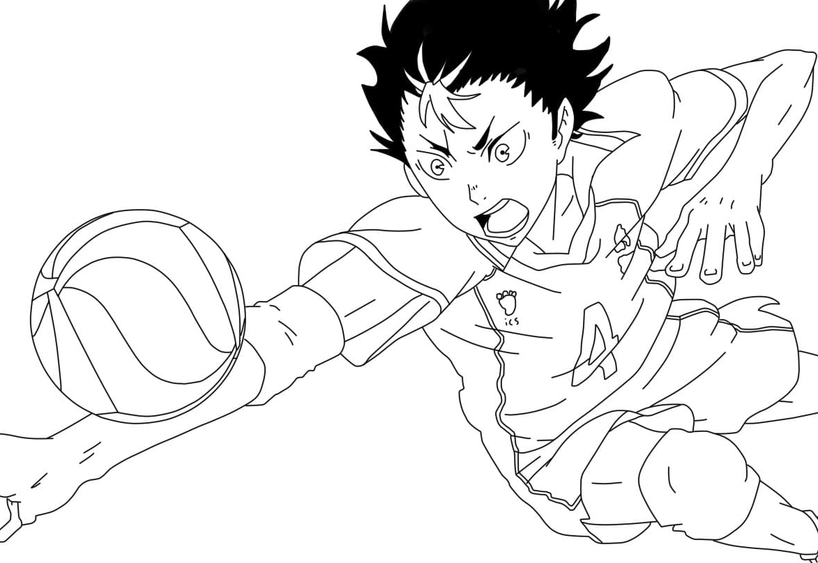 Haikyuu Coloring Pages 50 Images Free Printable Coloring Home