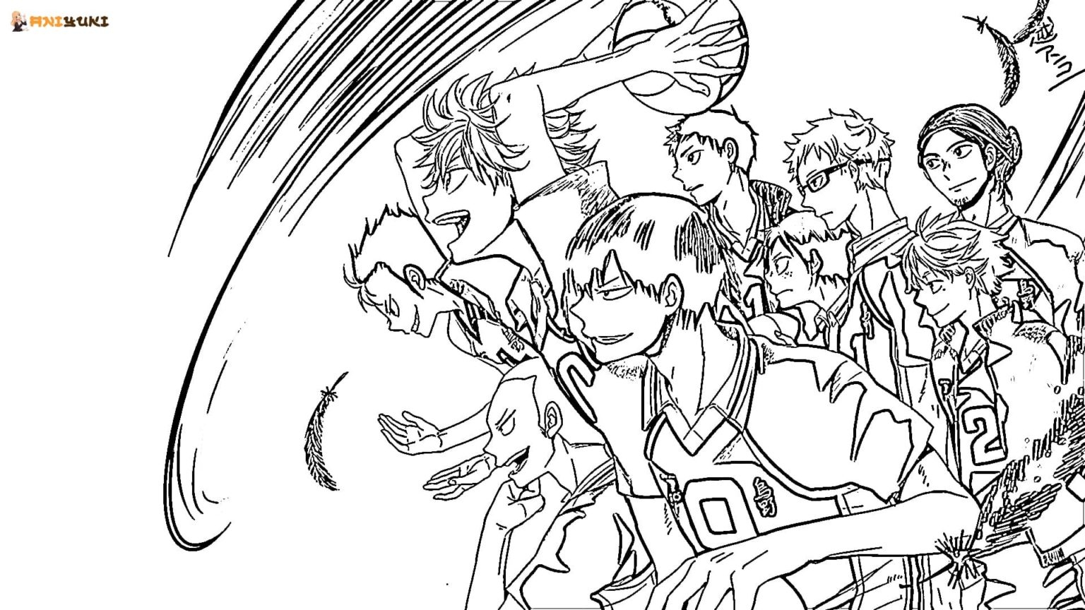 Haikyuu Coloring Pages Best Printable Coloring Pages