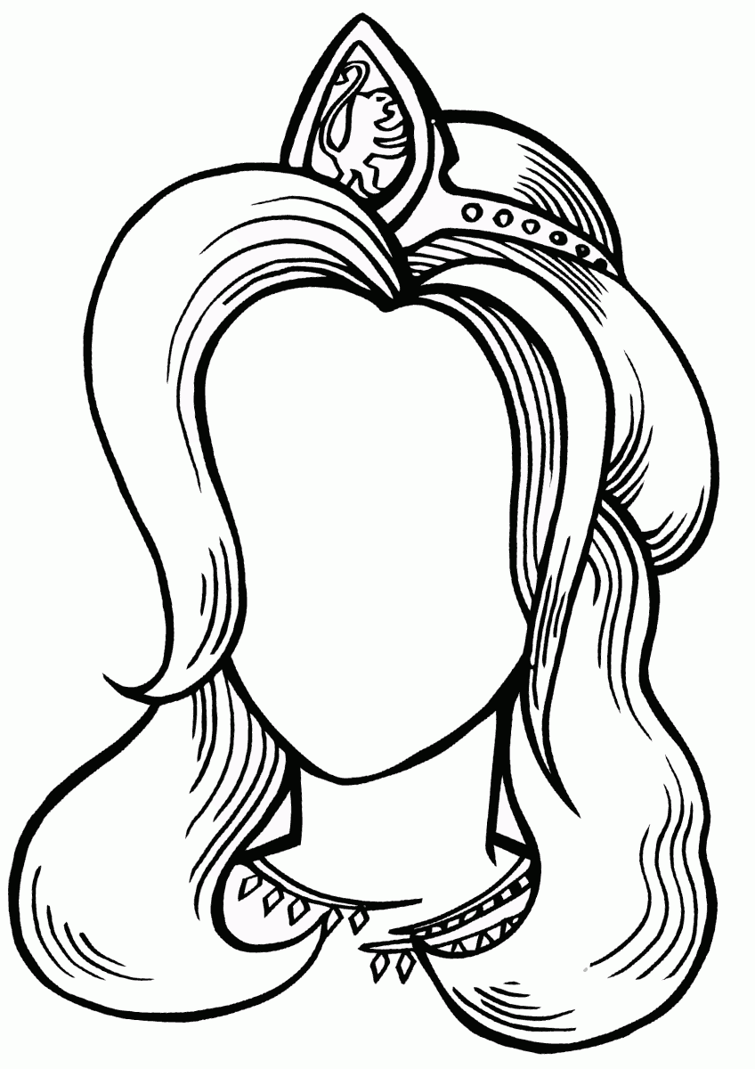 Hairstyle Coloring Pages To Download And Print For Free