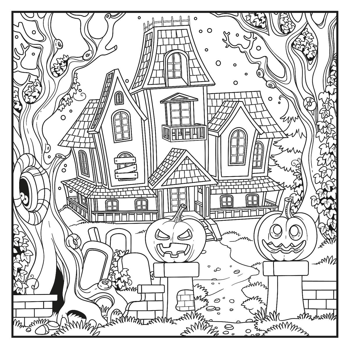 Halloween Printable Coloring Pages